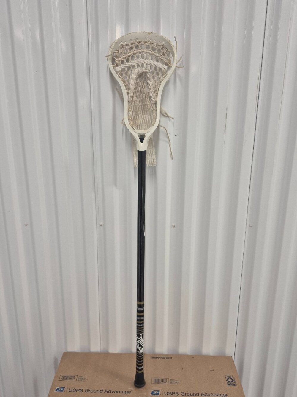 Brine Verdict X Lacrosse Stick w/ White Head and Black Shaft